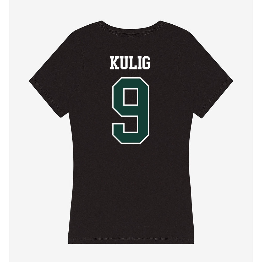 Michigan State - NCAA Women's Volleyball : Zuzanna Kulig - Women's V-Neck T-Shirt-1
