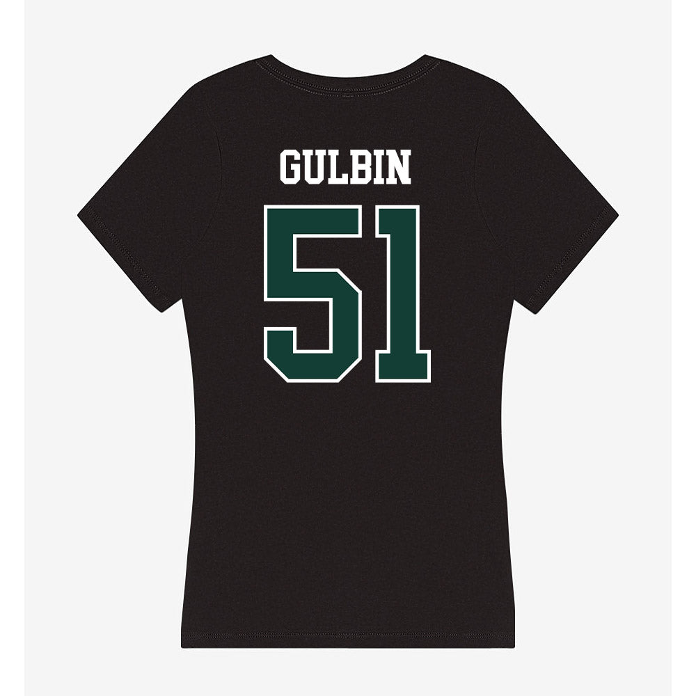 Michigan State - NCAA Football : Matthew Gulbin - Women's V-Neck T-Shirt-1