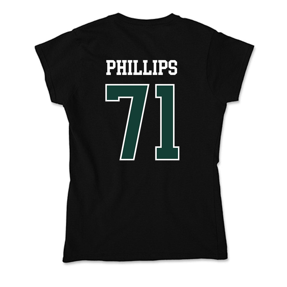 Michigan State - NCAA Football : Kristian Phillips - Soft Style Women’s T-Shirt-1