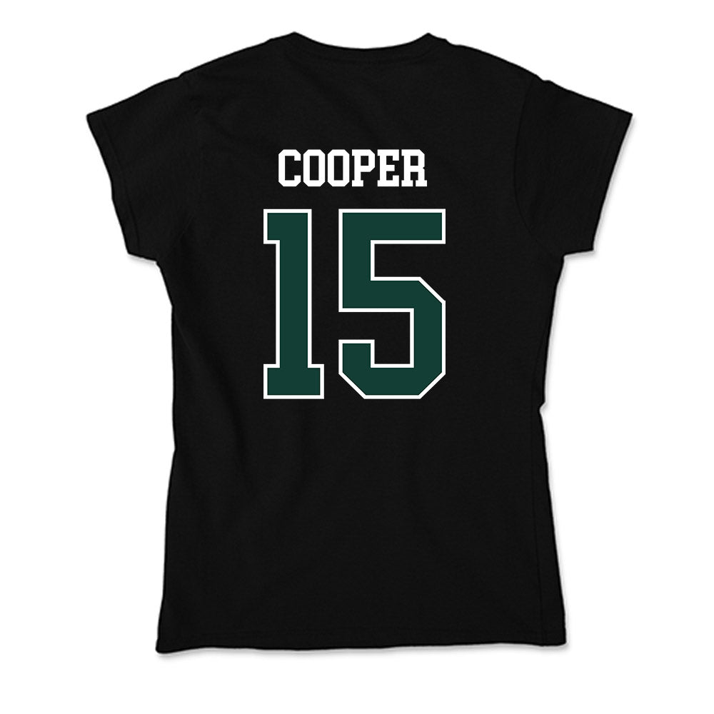 Michigan State - NCAA Men's Basketball : Carson Cooper - Soft Style Women’s T-Shirt-1