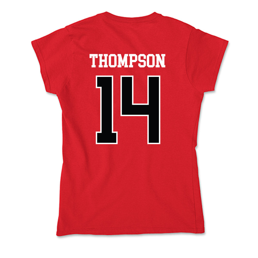 Rutgers - NCAA Football : Jordan Thompson - Soft Style Women’s T-Shirt-1