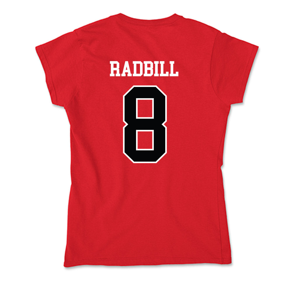 Rutgers - NCAA Baseball : Henry Radbill - Soft Style Women’s T-Shirt-1