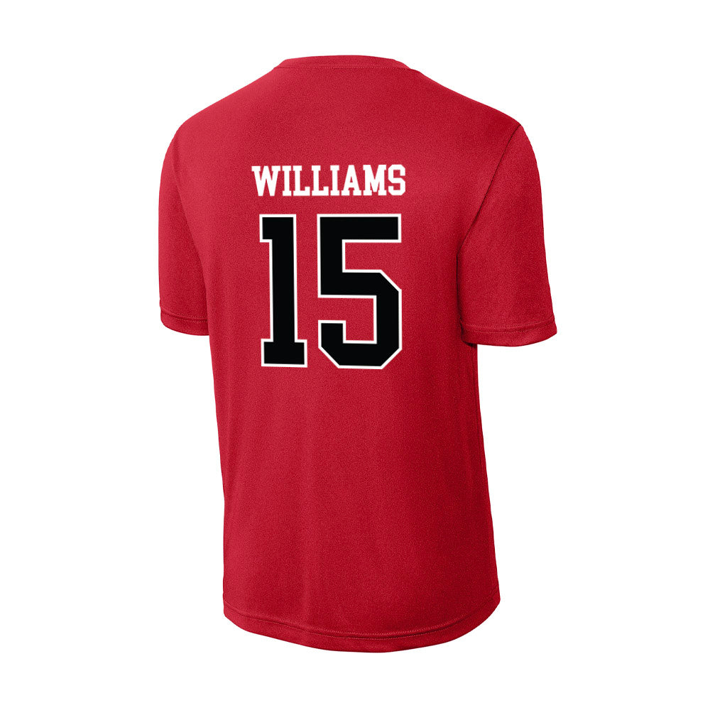 Rutgers - NCAA Football : Zilan Williams - Activewear T-Shirt-1