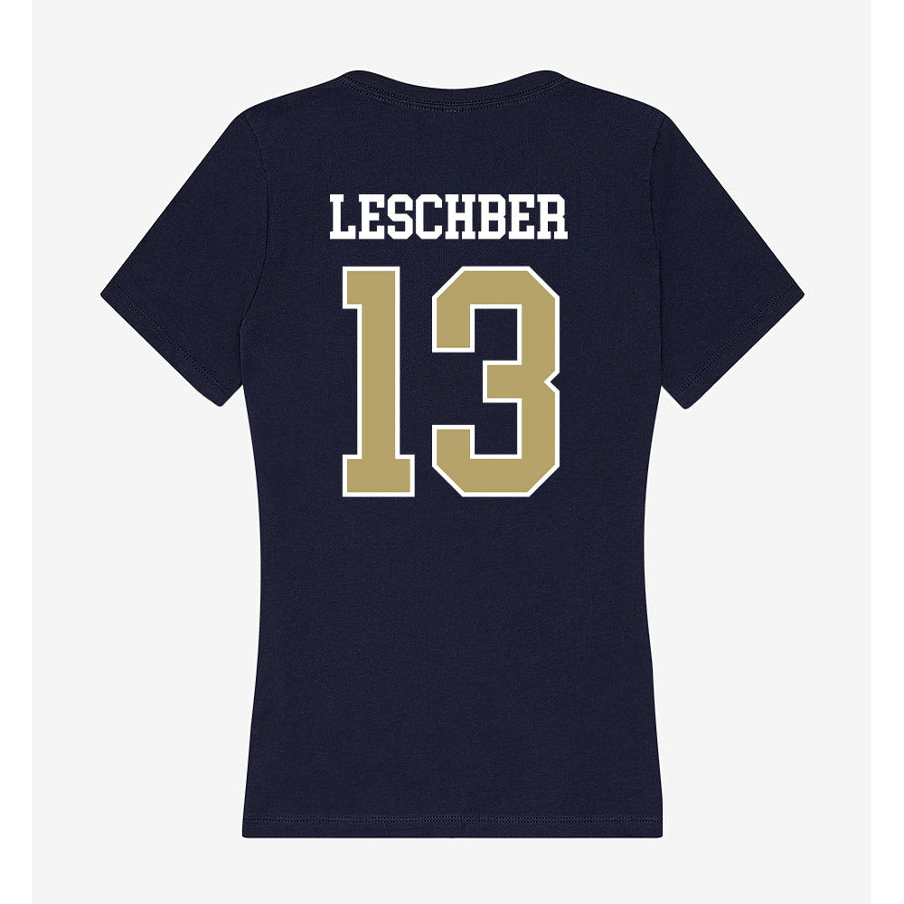Georgia Tech - NCAA Softball : Addison Leschber - Women's V-Neck T-Shirt-1