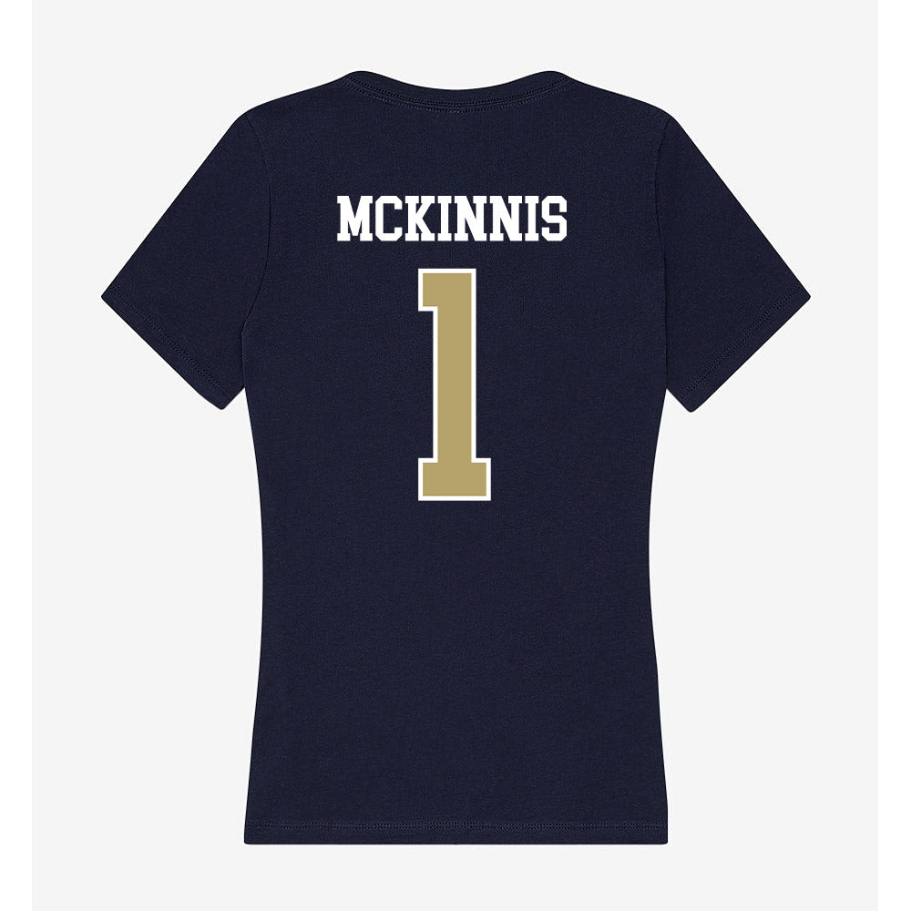 Georgia Tech - NCAA Softball : Abigail Mckinnis - Women's V-Neck T-Shirt-1