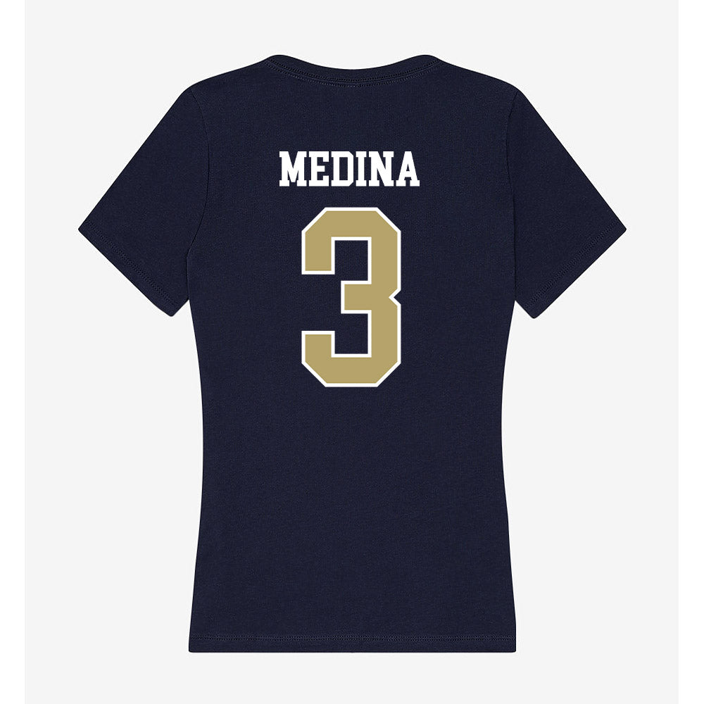 Georgia Tech - NCAA Softball : Holly Medina - Women's V-Neck T-Shirt-1