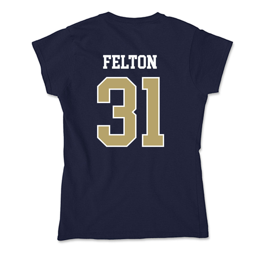 Georgia Tech - NCAA Football : Fenix Felton - Soft Style Women’s T-Shirt-1