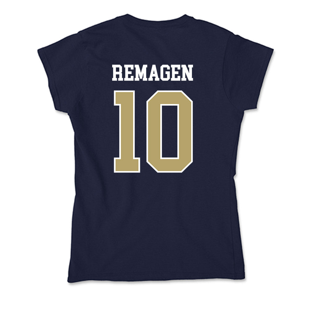 Georgia Tech - NCAA Men's Basketball : Davi Remagen - Soft Style Women’s T-Shirt-1