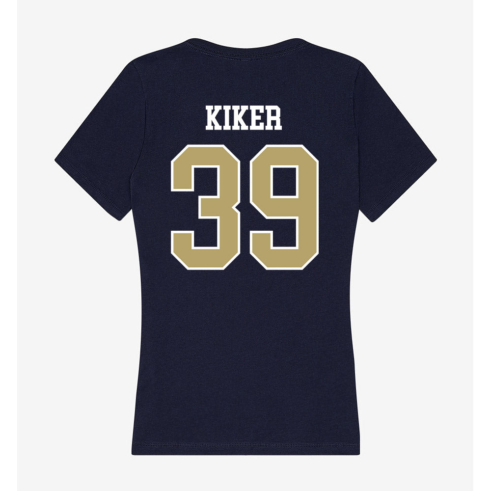 Georgia Tech - NCAA Football : Will Kiker - Women's V-Neck T-Shirt-1