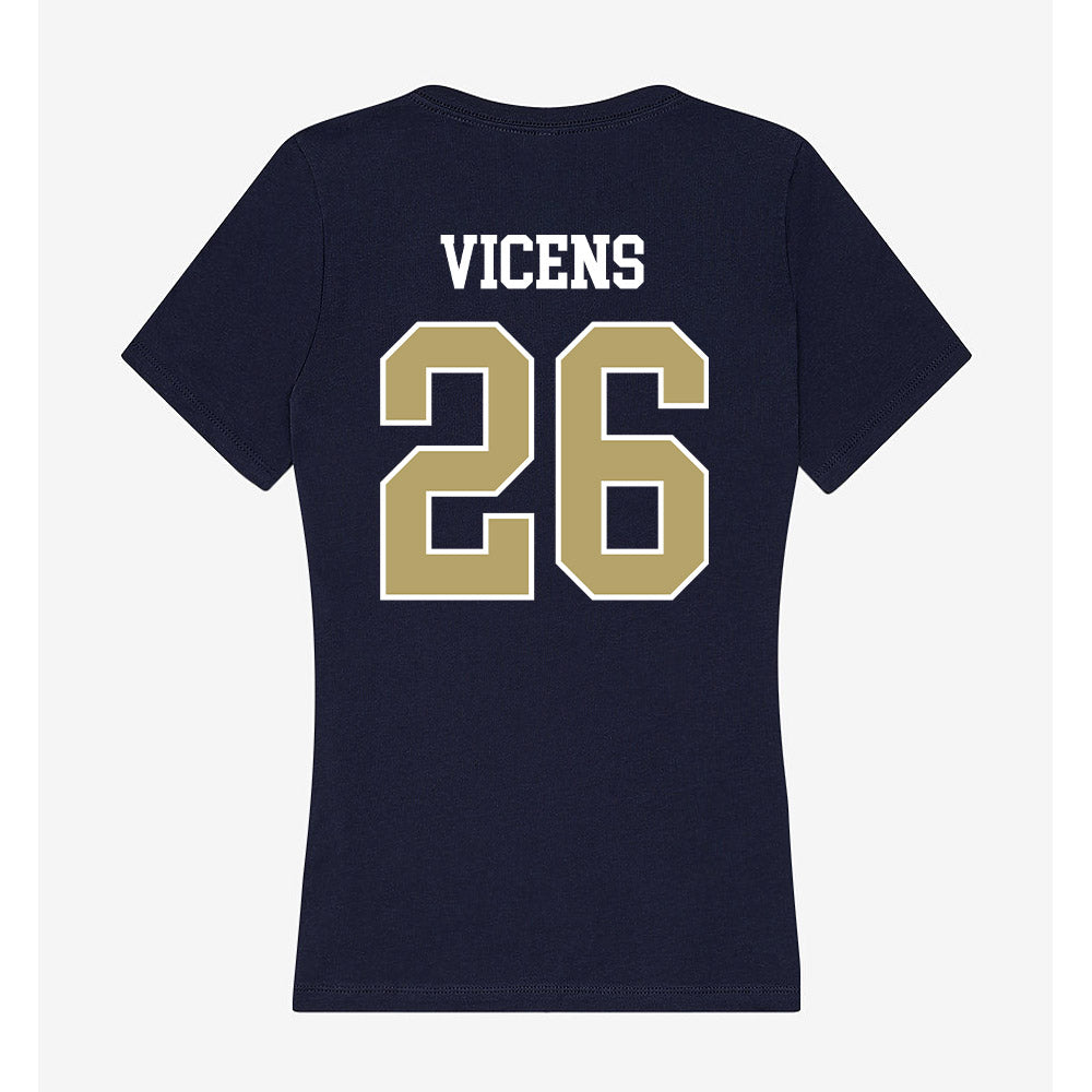 Georgia Tech - NCAA Baseball : Jamie Vicens - Women's V-Neck T-Shirt-1