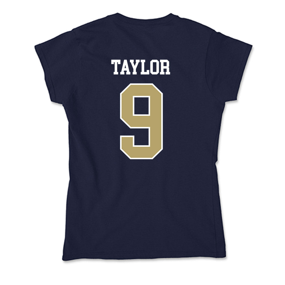 Georgia Tech - NCAA Football : Zion Taylor - Soft Style Women’s T-Shirt-1