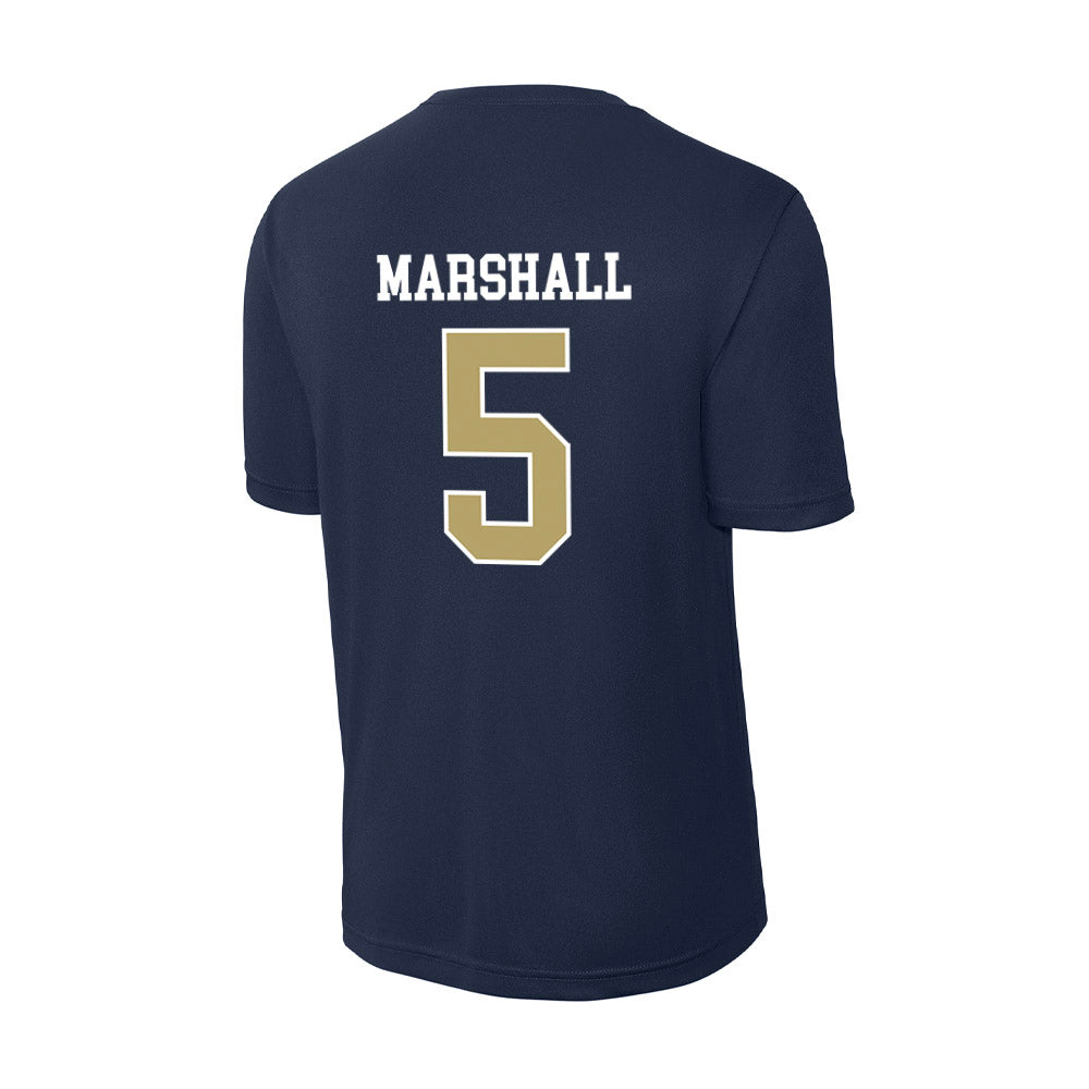 Georgia Tech - NCAA Men's Basketball : Peyton Marshall - Activewear T-Shirt-1