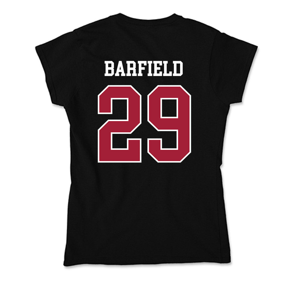 Oklahoma - NCAA Baseball : Jaden Barfield - Soft Style Women’s T-Shirt-1