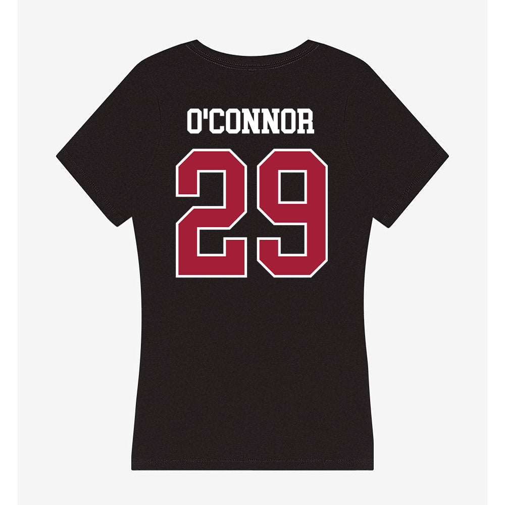 Oklahoma - NCAA Women's Soccer : Morgan O'Connor - Women's V-Neck T-Shirt-1
