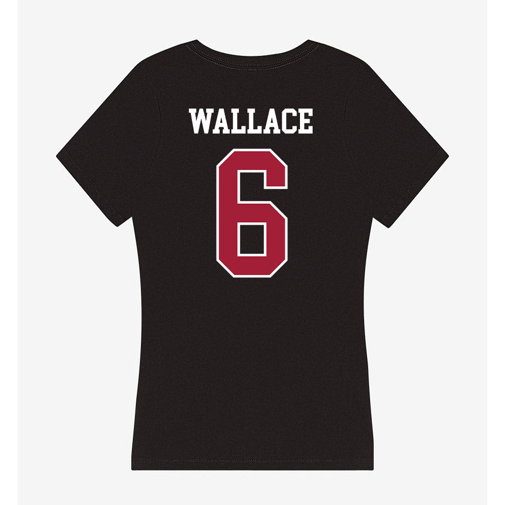 Oklahoma - NCAA Women's Volleyball : Whitney Wallace - Women's V-Neck T-Shirt-1