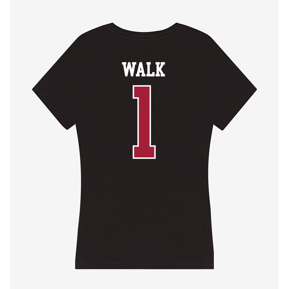 Oklahoma - NCAA Baseball : Jason Walk - Women's V-Neck T-Shirt-1