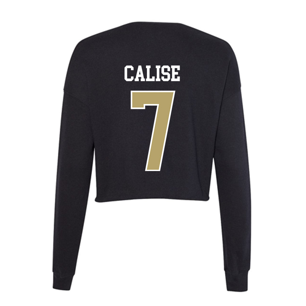 Central Florida - NCAA Baseball : Braden Calise - Women's Cropped Crew Fleece-1