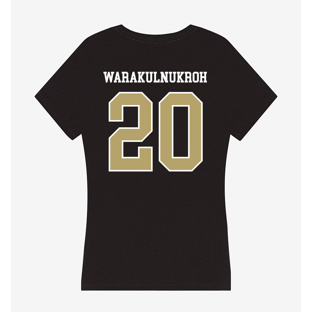 Central Florida - NCAA Men's Basketball : Poohpha Warakulnukroh - Women's V-Neck T-Shirt-1