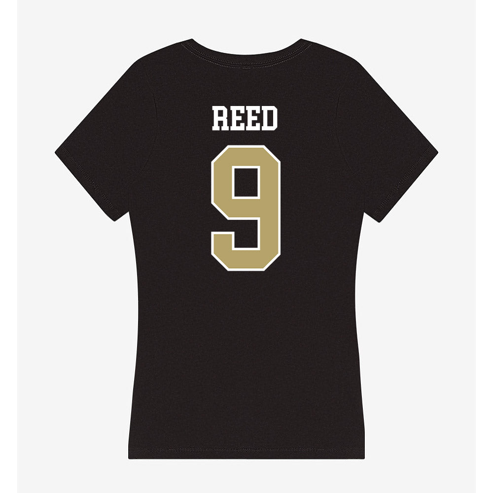 Central Florida - NCAA Women's Soccer : Rajanah Reed - Women's V-Neck T-Shirt-1