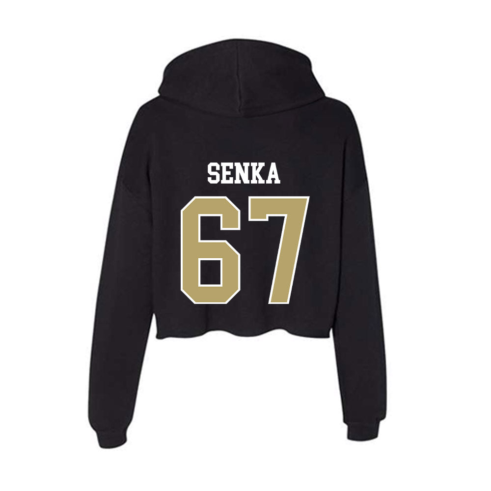 Central Florida - NCAA Football : Noah Senka - Women's Crop Fleece Hoodie-1