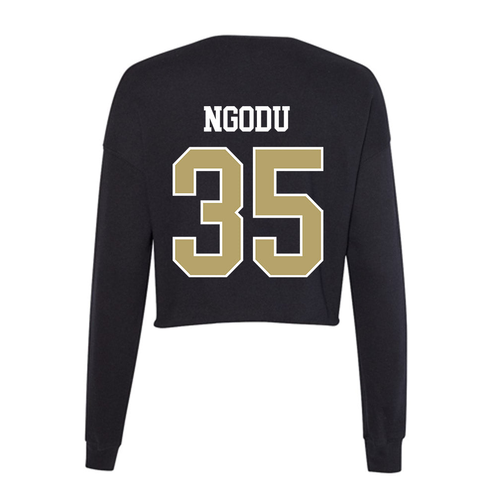 Central Florida - NCAA Women's Basketball : Khyala Ngodu - Women's Cropped Crew Fleece-1
