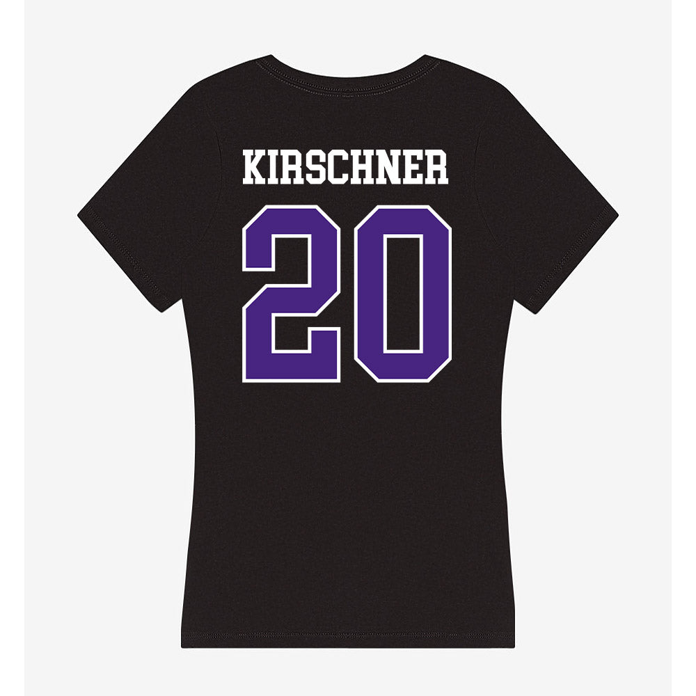 Northwestern - NCAA Women's Field Hockey : Emilie Kirschner - Classic Shersey Women's V-Neck T-Shirt-1