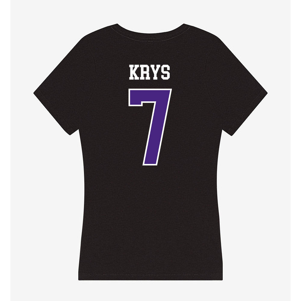 Northwestern - NCAA Women's Field Hockey : Aerin Krys - Classic Shersey Women's V-Neck T-Shirt-1