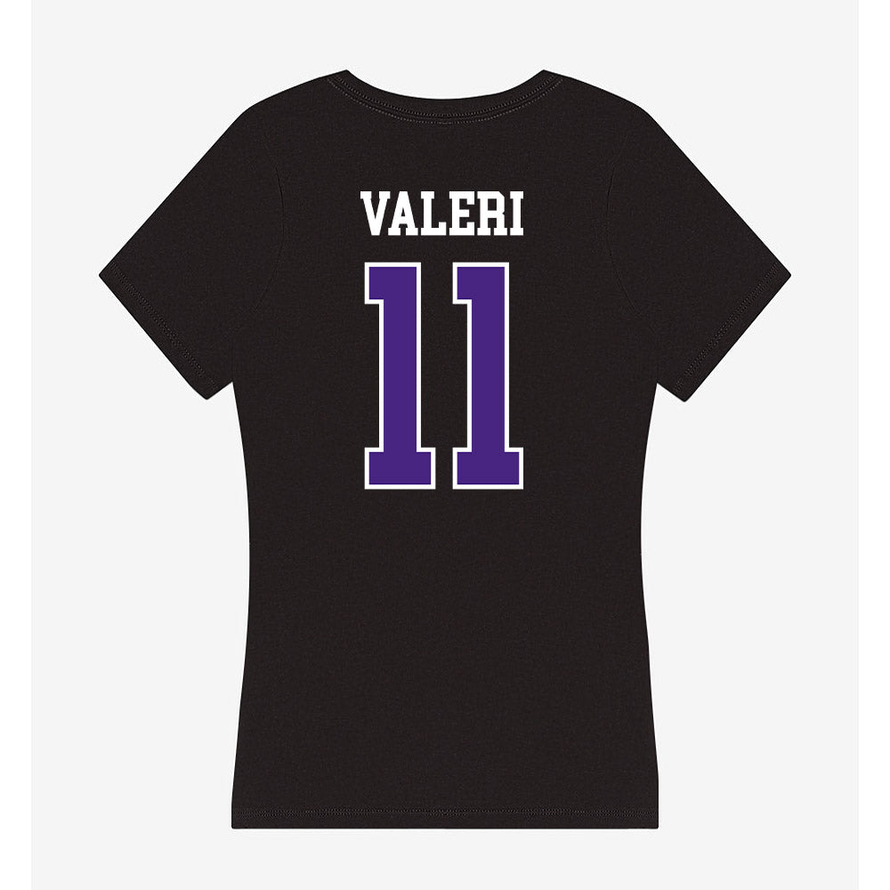 Northwestern - NCAA Football : Seth Valeri - Classic Shersey Women's V-Neck T-Shirt-1