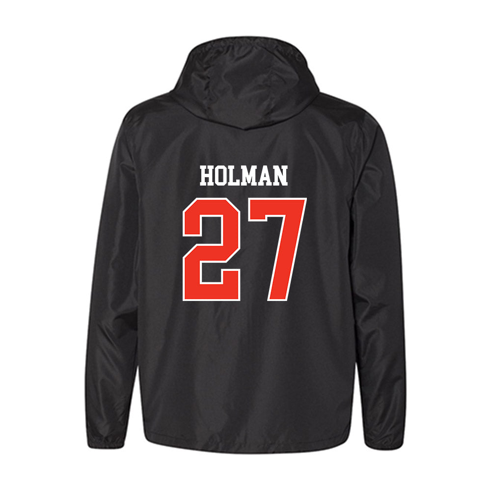 Syracuse - NCAA Men's Soccer : Garrett Holman - Windbreaker-1