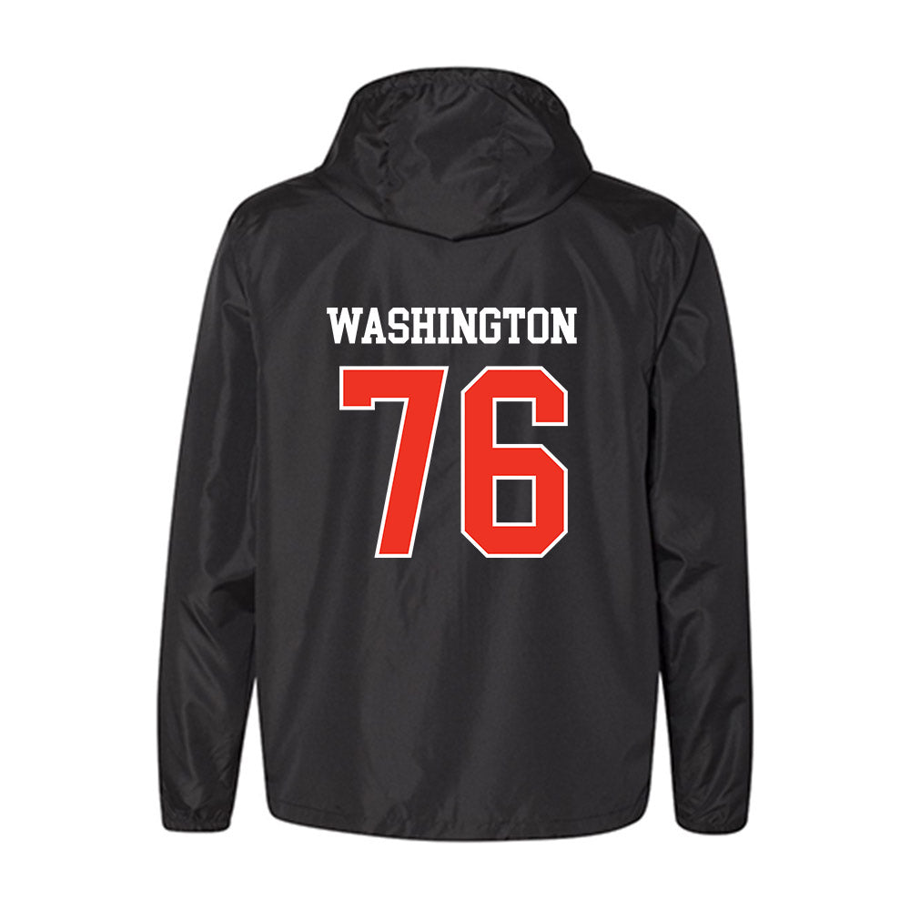 Syracuse - NCAA Football : Byron Washington - Windbreaker-1