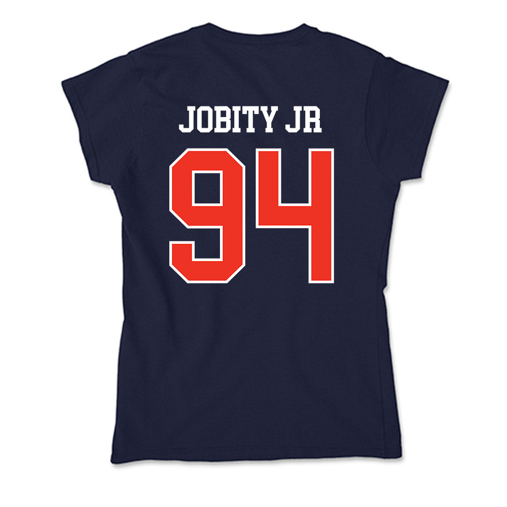 Syracuse - NCAA Football : Kevin Jobity Jr - Soft Style Women’s T-Shirt-1