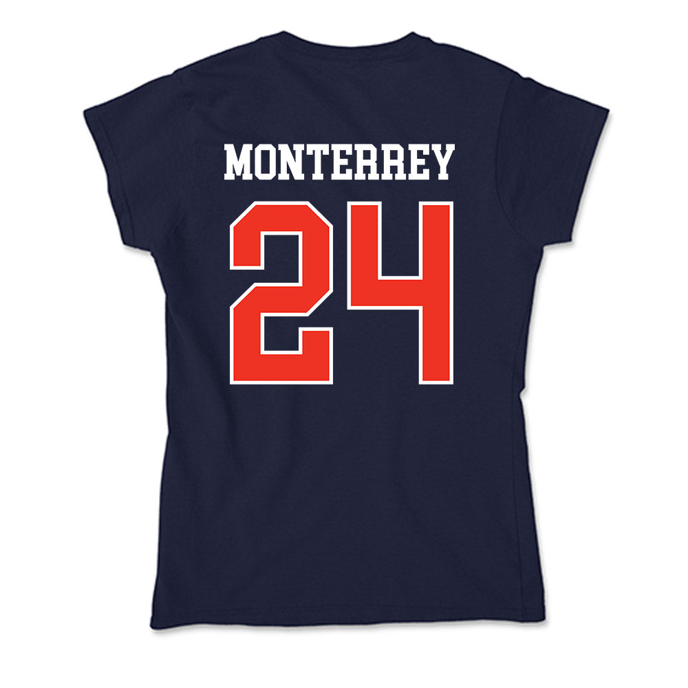 Syracuse - NCAA Women's Soccer : Carolina Monterrey - Soft Style Women’s T-Shirt-1