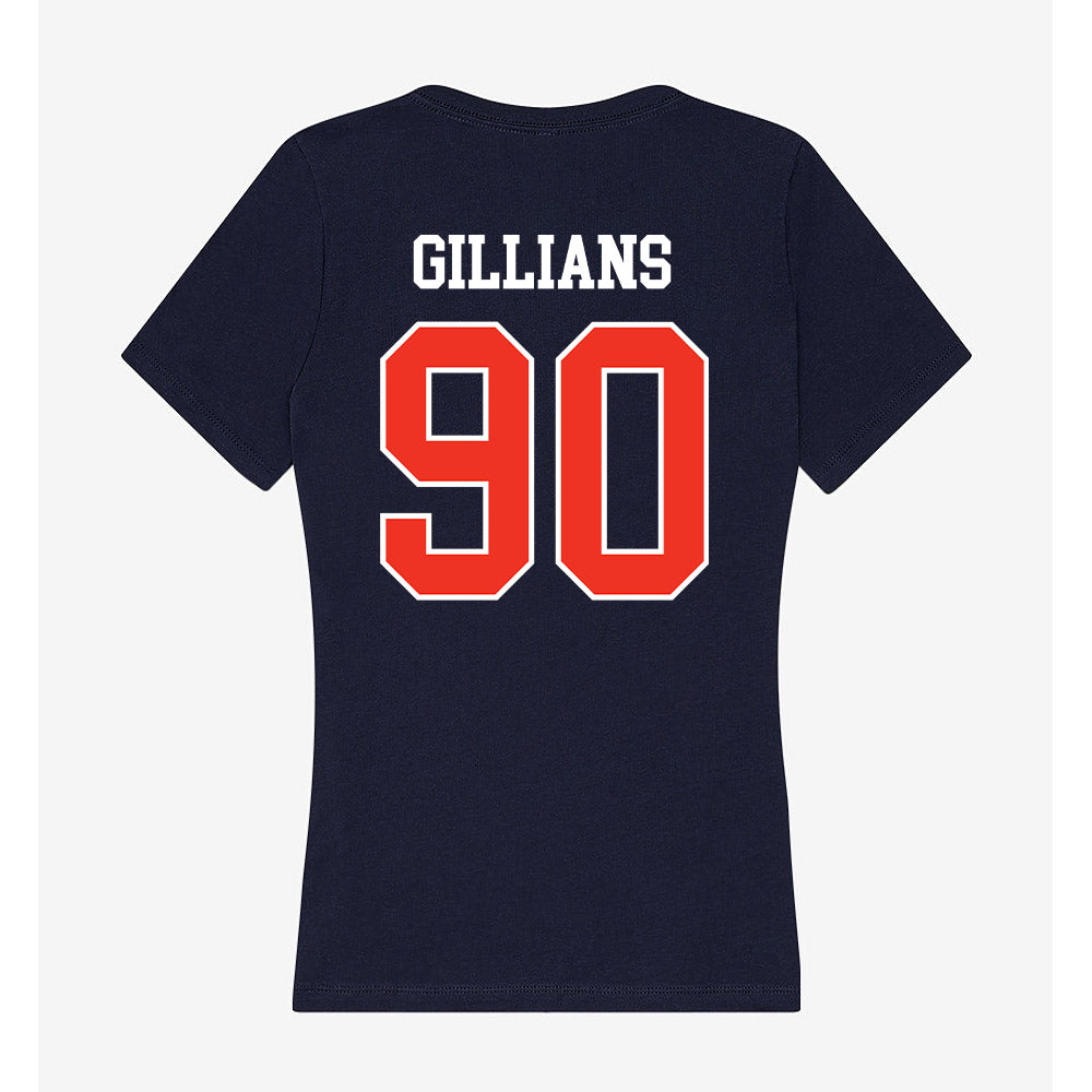 Syracuse - NCAA Football : Quante Gillians - Women's V-Neck T-Shirt-1
