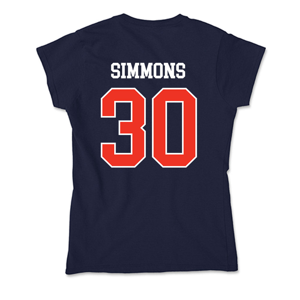 Syracuse - NCAA Football : Chase Simmons - Soft Style Women’s T-Shirt-1