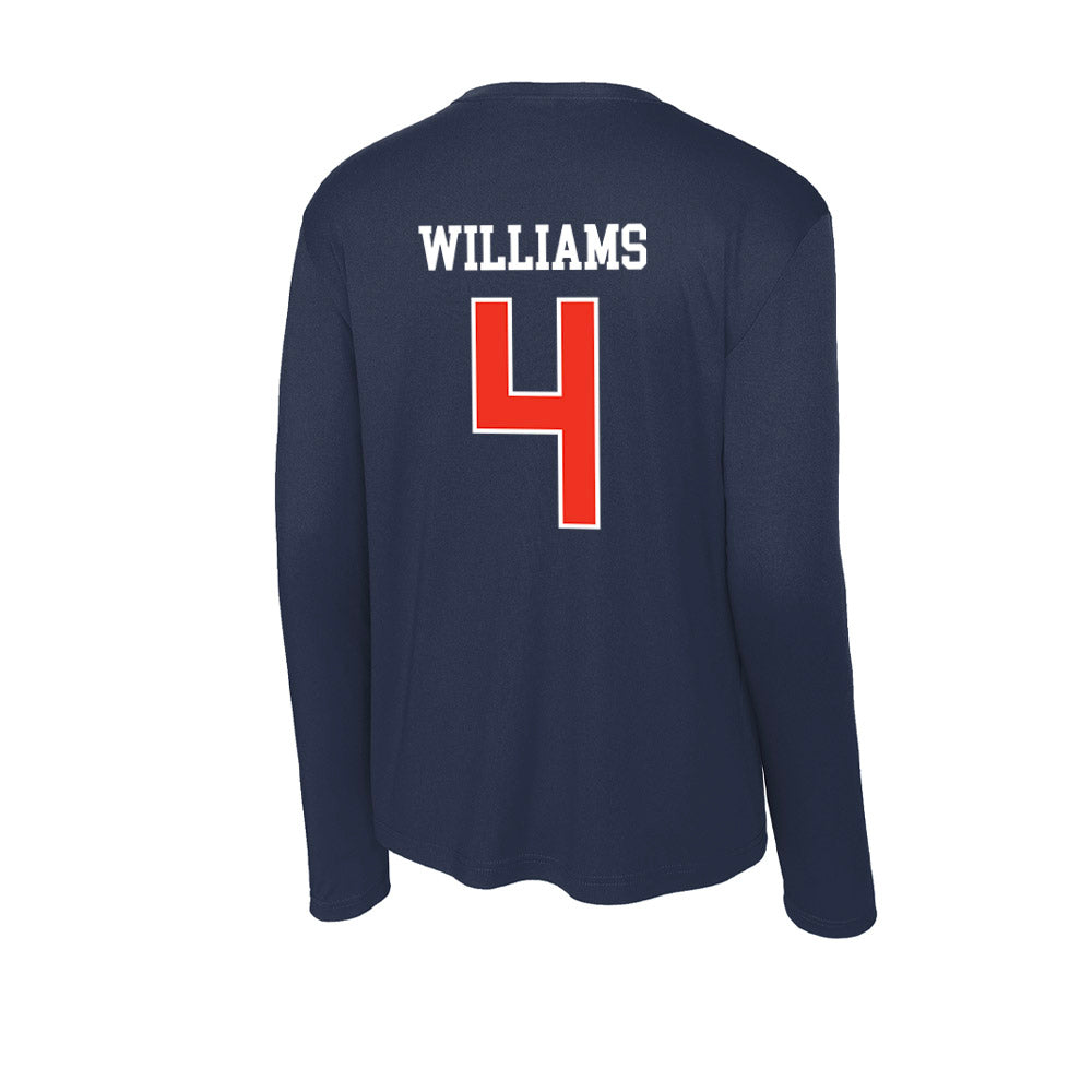 Syracuse - NCAA Football : Jakhari Williams - Activewear Long Sleeve T-Shirt-1