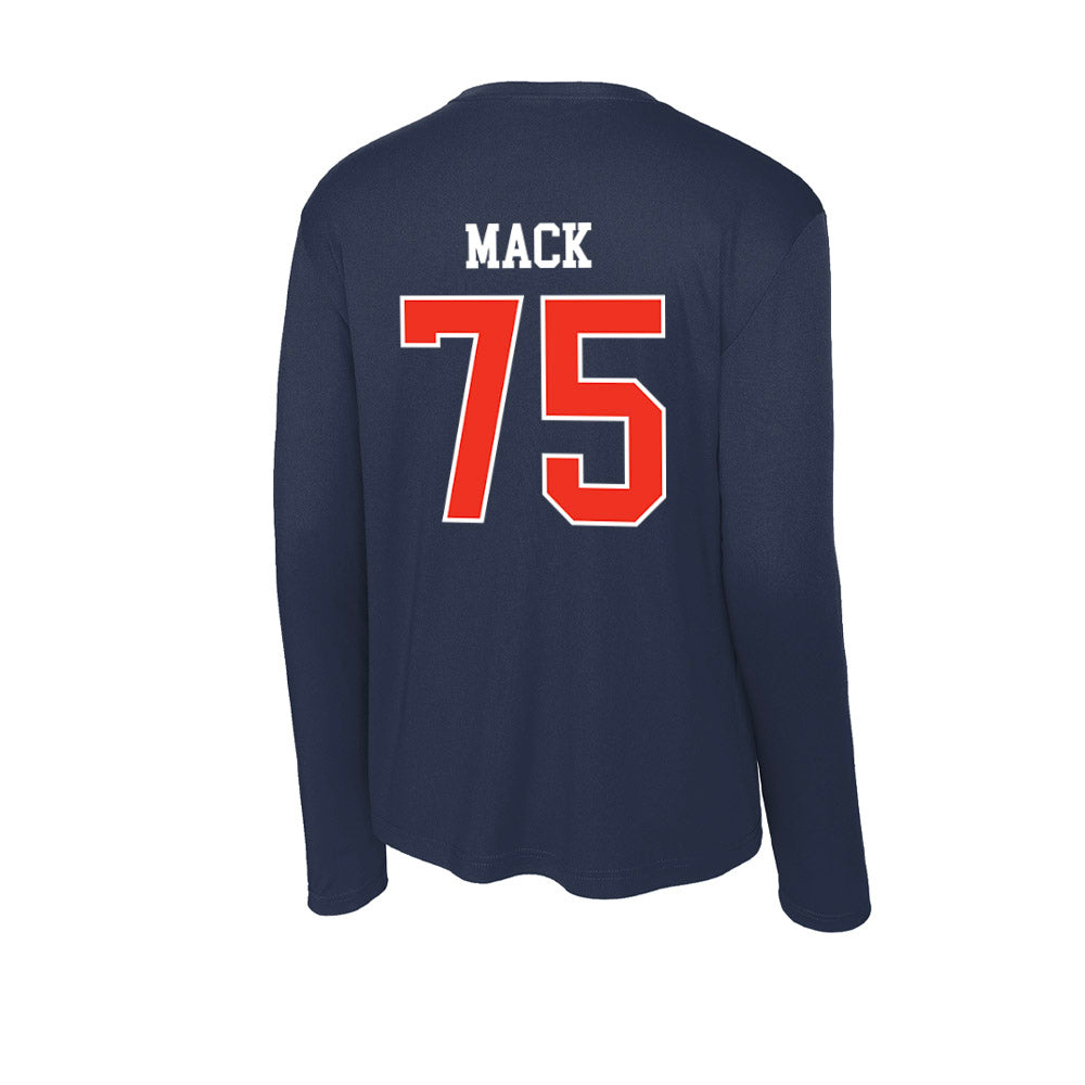 Syracuse - NCAA Football : Trevion Mack - Activewear Long Sleeve T-Shirt-1