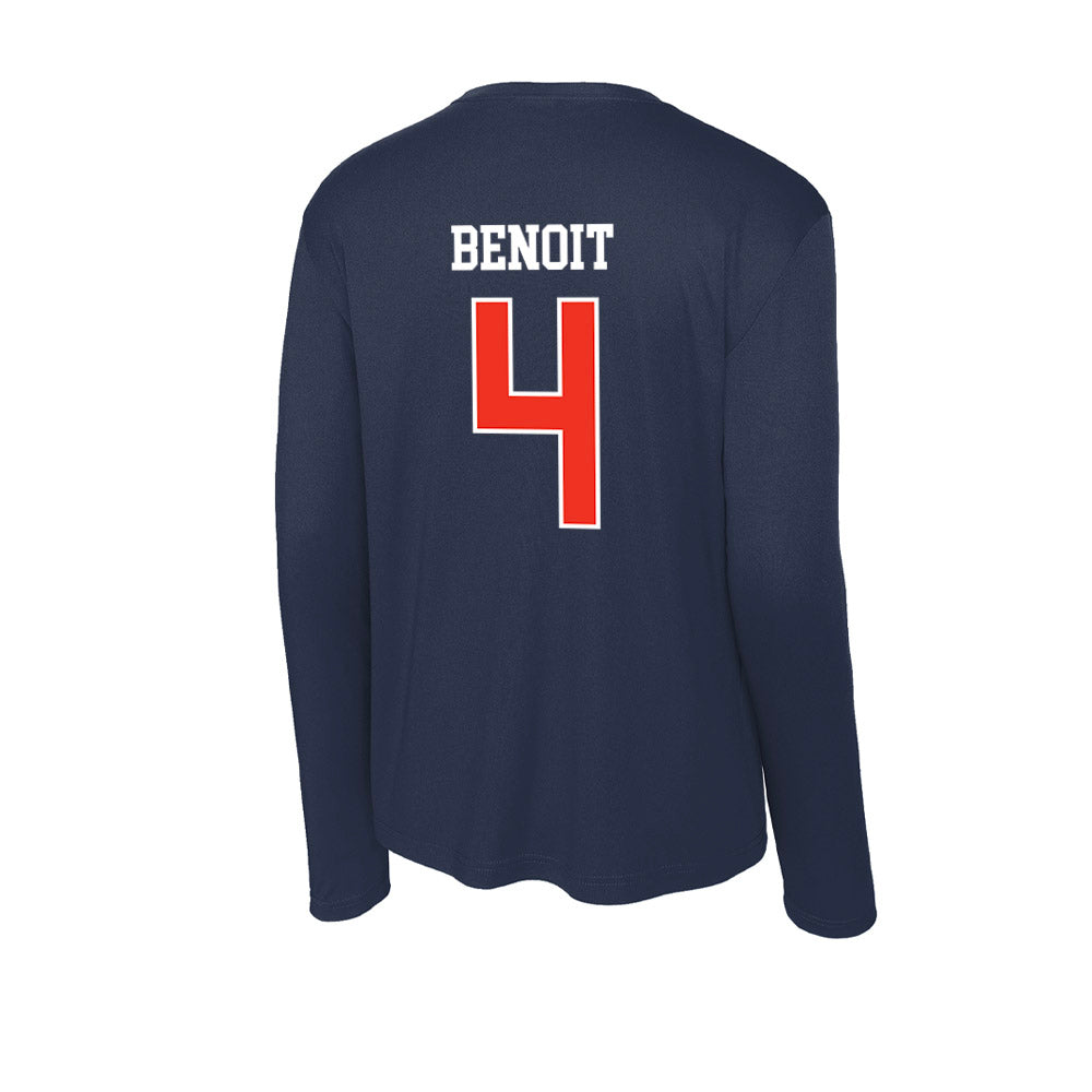 Syracuse - NCAA Women's Lacrosse : Kaci Benoit - Activewear Long Sleeve T-Shirt-1