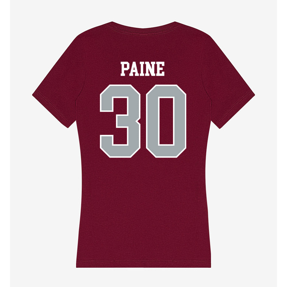 WSU - NCAA Football : Dylan Paine - Women's V-Neck T-Shirt-1