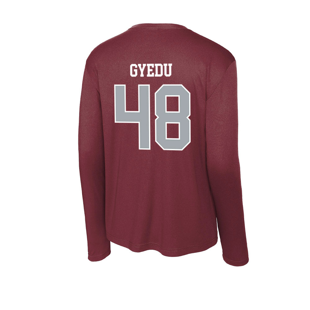 WSU - NCAA Women's Track & Field : Nana Gyedu - Activewear Long Sleeve T-Shirt-1