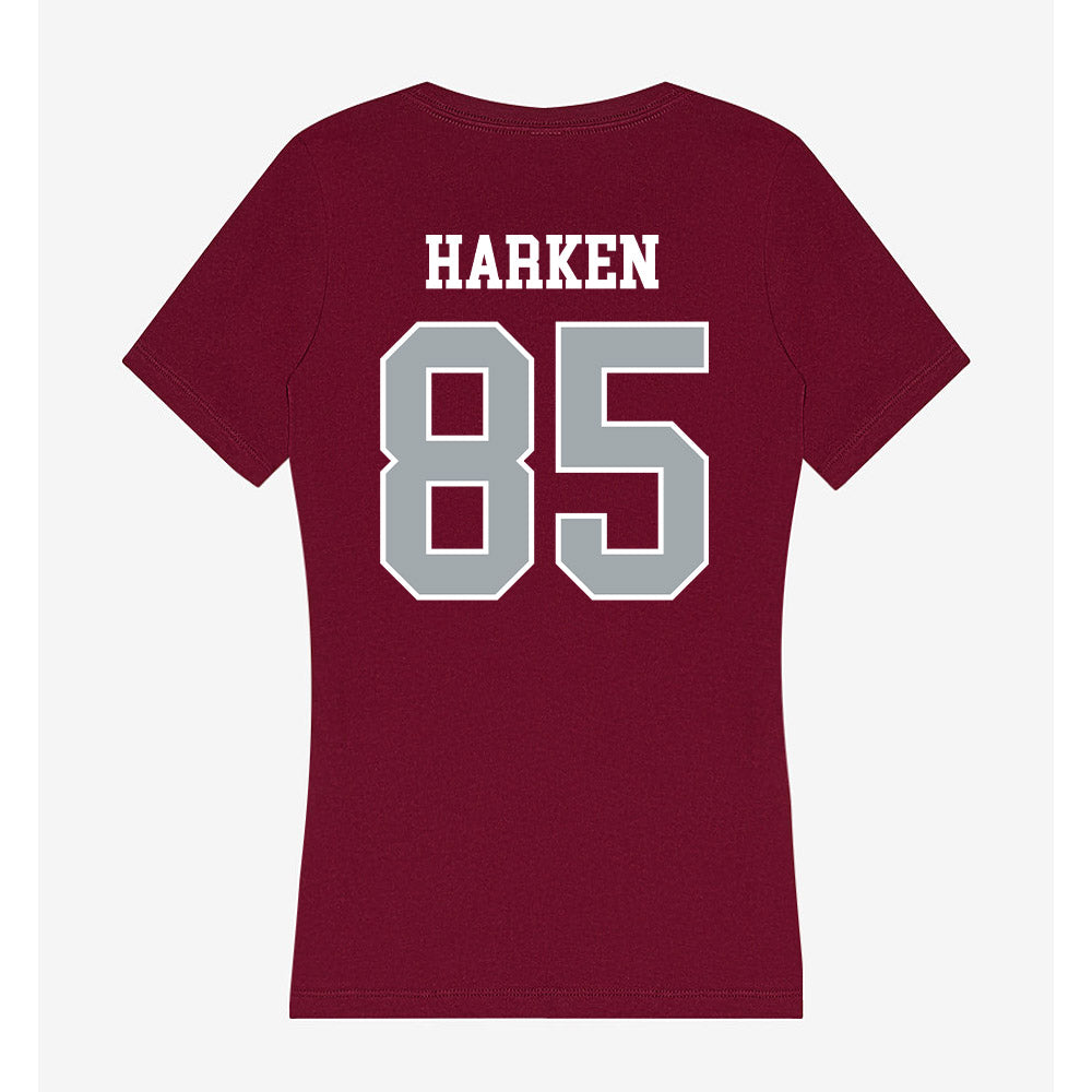 WSU - NCAA Football : Kaden Harken - Women's V-Neck T-Shirt-1