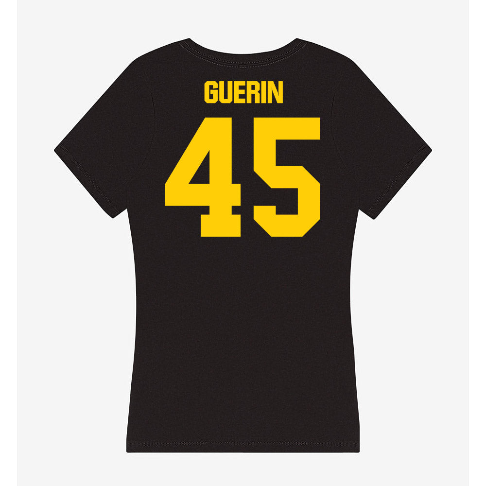 Iowa - NCAA Baseball : Blake Guerin - Women's V-Neck T-Shirt-1