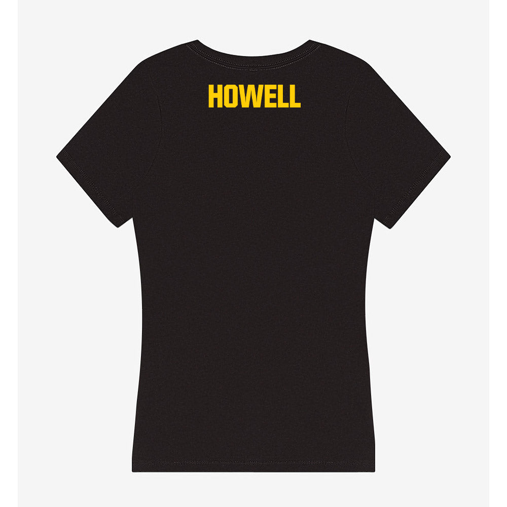 Iowa - NCAA Wrestling : Jake Howell - Women's V-Neck T-Shirt-1