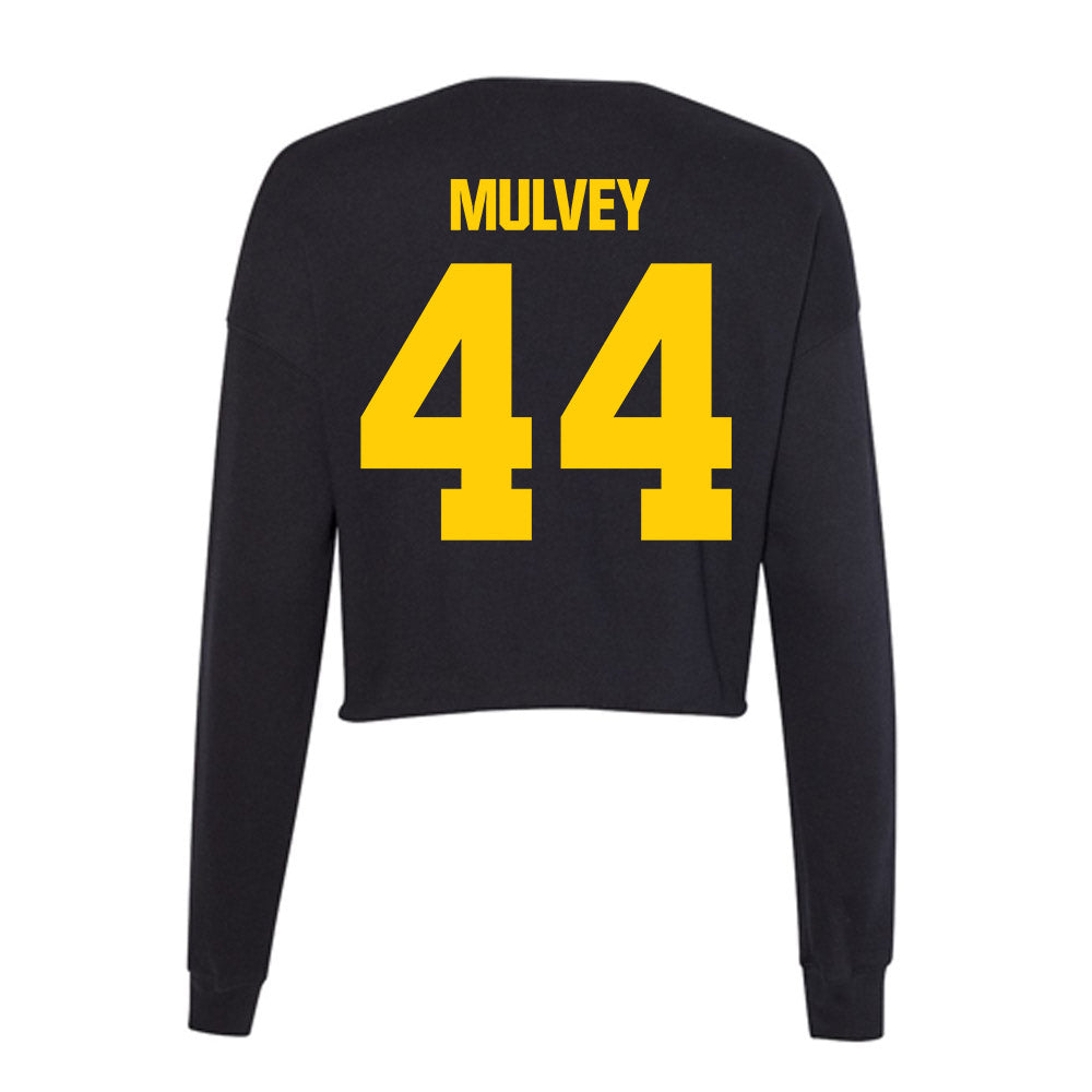 Iowa - NCAA Men's Basketball : Riley Mulvey - Women's Cropped Crew Fleece-1