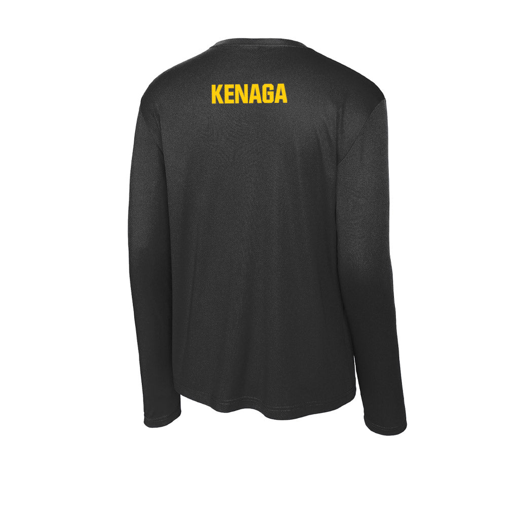 Iowa - NCAA Men's Track & Field : Tyler Kenaga - Activewear Long Sleeve T-Shirt-1