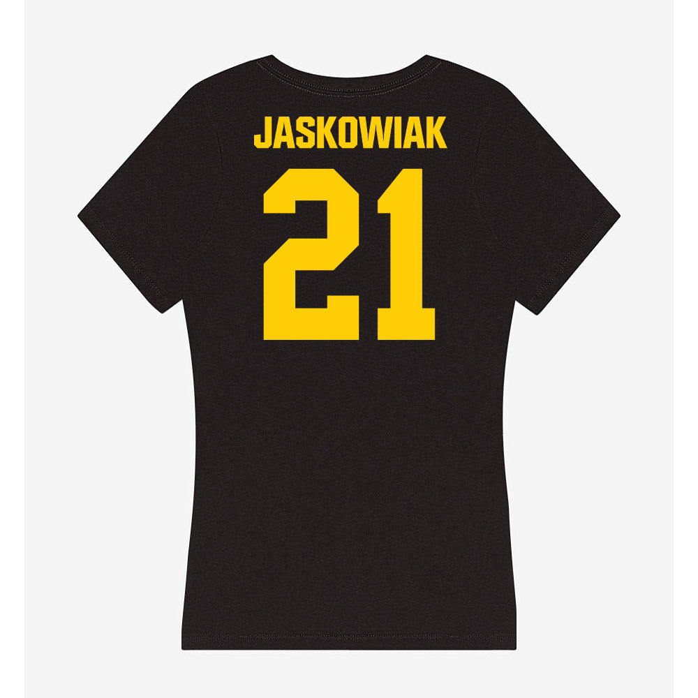 Iowa - NCAA Softball : Andrea Jaskowiak - Women's V-Neck T-Shirt-1