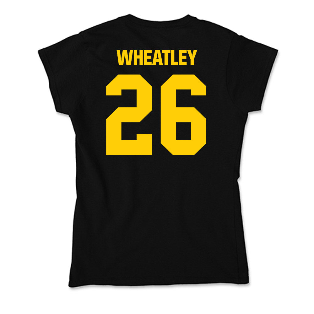 Iowa - NCAA Baseball : Chas Wheatley - Soft Style Women’s T-Shirt-1