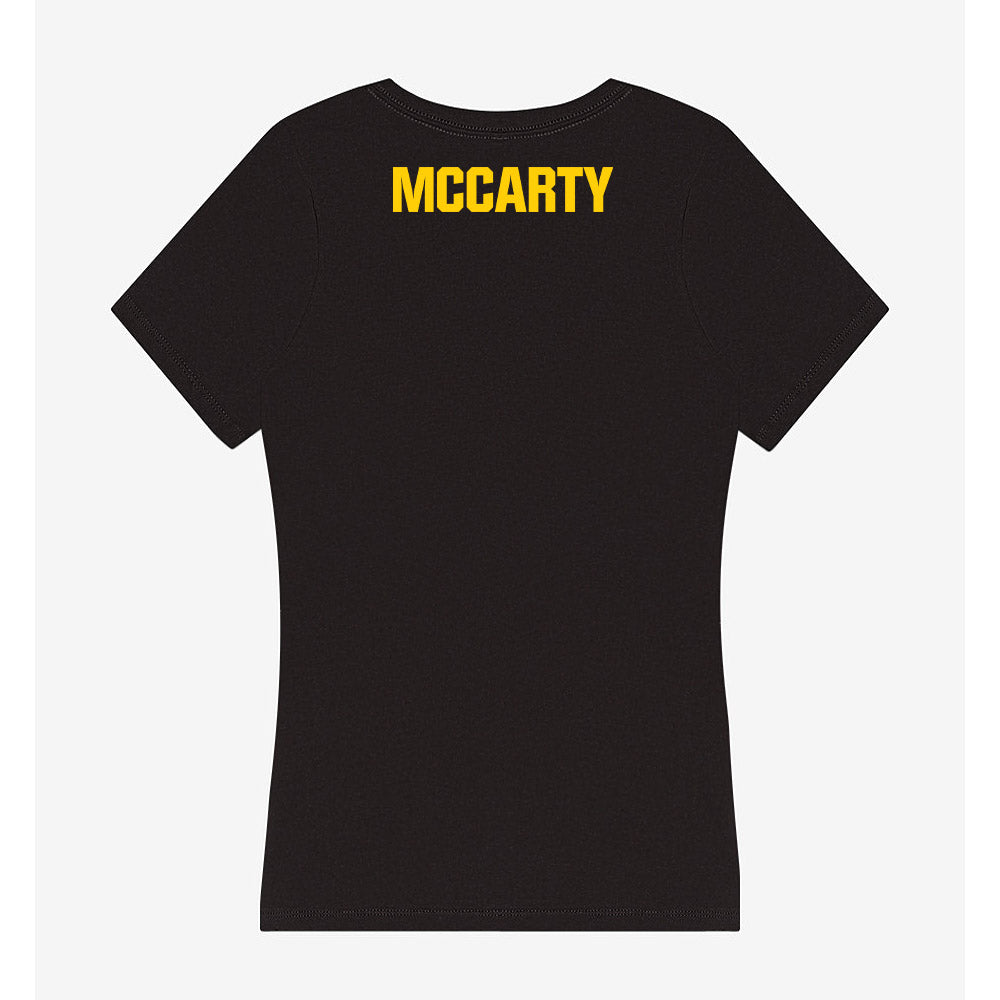 Iowa - NCAA Men's Golf : Jack McCarty - Women's V-Neck T-Shirt-1