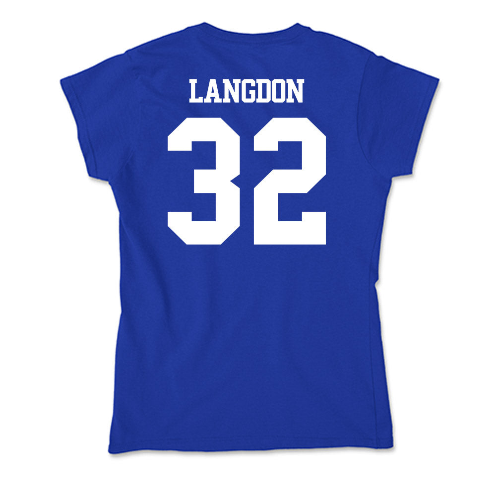 Kentucky - NCAA Softball : Sydney Langdon - Soft Style Women’s T-Shirt-1