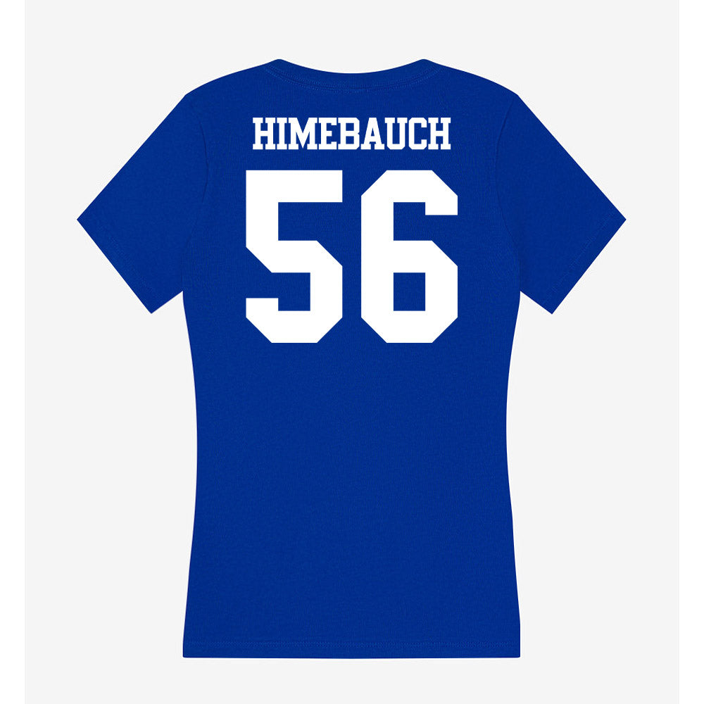 Kentucky - NCAA Football : Walker Himebauch - Women's V-Neck T-Shirt-1