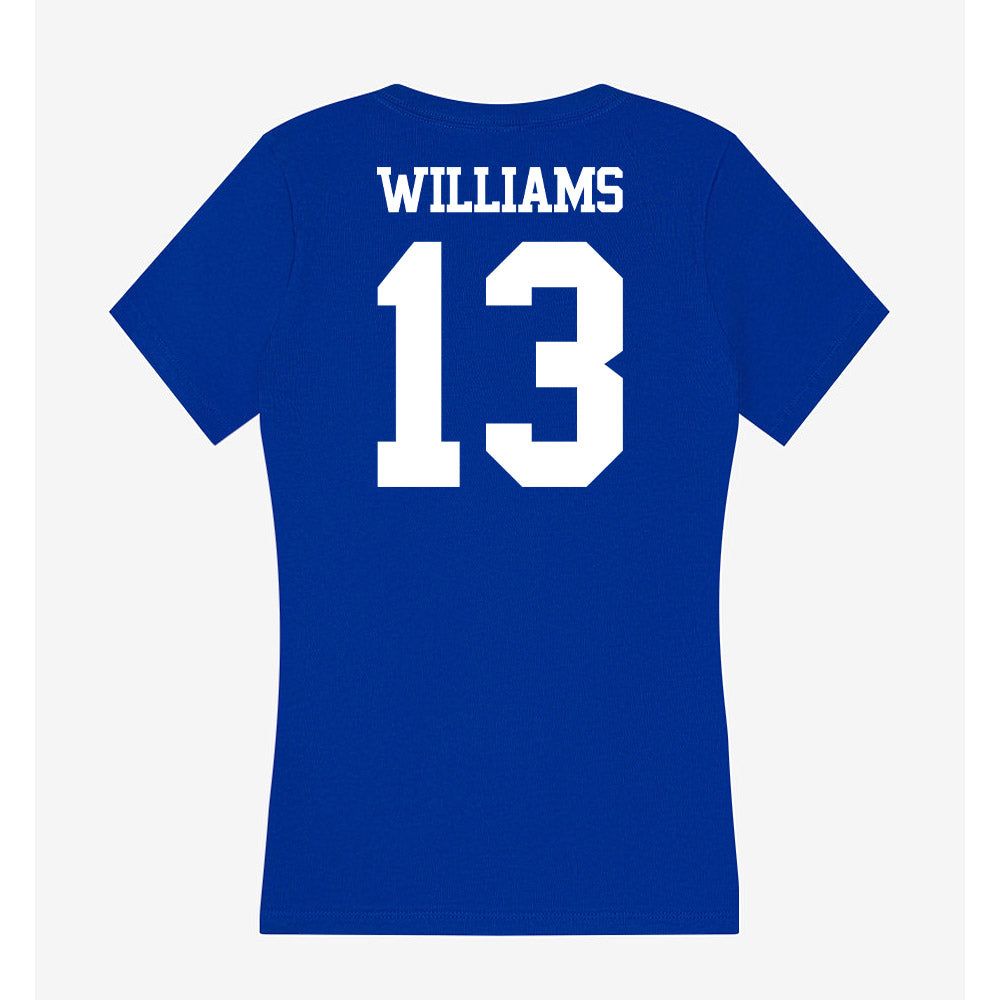 Kentucky - NCAA Football : Dyllon Williams - Women's V-Neck T-Shirt-1